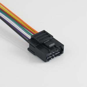 polarized connector / data / female / with cable