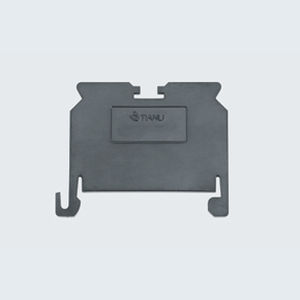 DIN rail-mounted terminal block