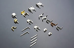 metallic electrical contact