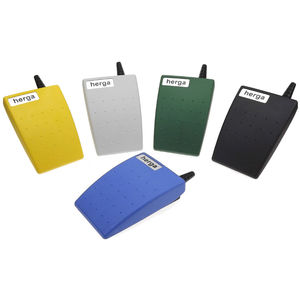 control foot switch / electric / single pedal / low-profile
