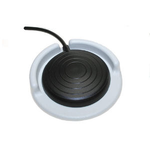 control foot switch / electric / single pedal / low-profile