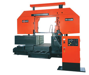 band saw / gantry type / double-column / horizontal