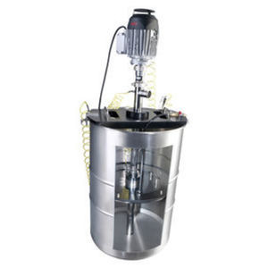 highly viscous product emptying system