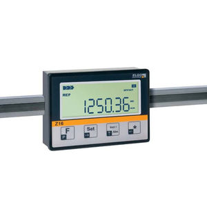 position indicator / LCD display / DIN rail / battery-powered