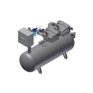 lubricated vacuum unit
