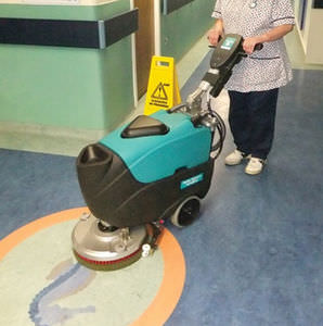 walk-behind scrubber-dryer / battery-powered / multi-function