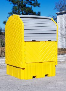 IBC container spill pallet