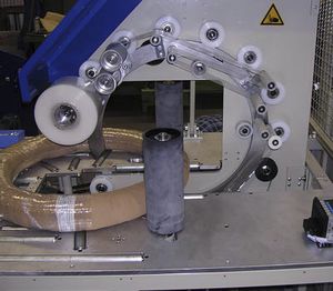 horizontal wrapping machine