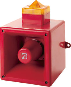 Avertisseur sonore Rouge e2s série BEXS110, 24 V c.c., 110dB