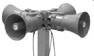 fire-resistant siren