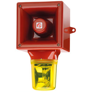 带旋转灯泡的报警发声器