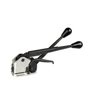 manual strapping device and tensioner
