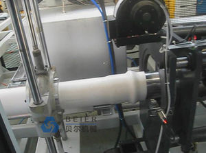 automatic belling machine / for PVC pipes