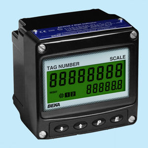 contact tachometer / panel-mount / digital
