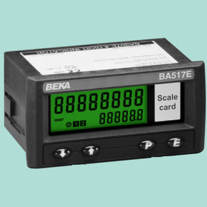 contact tachometer / panel-mount / digital