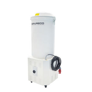 waste vacuum cleaner / three-phase / industrial / mobile