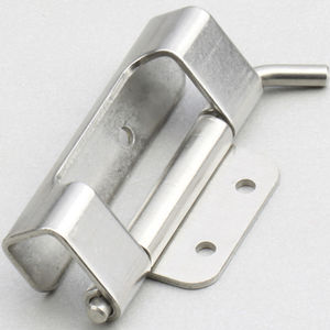 stainless steel hinge / screw-in / 120°