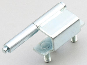 steel hinge / zinc / concealed / screw-in