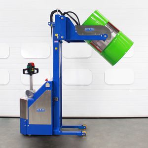 drum tipping station / electro-hydraulic / mobile