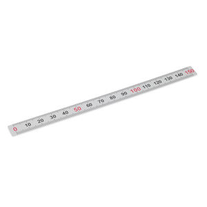 self-adhesive ruler