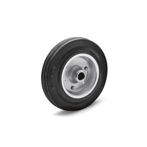 wheel with solid tire