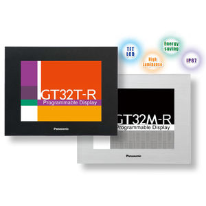 HMI terminal with touch screen