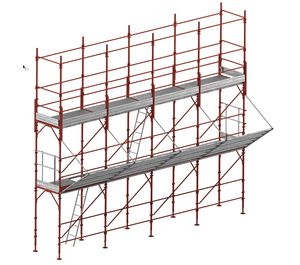 fixed scaffolding