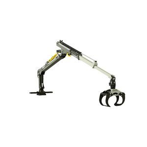 articulated log loader