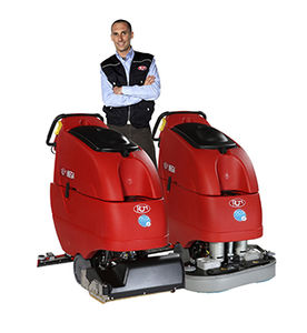 手推scrubber-dryer