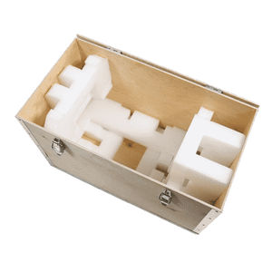 wood crate / storage / transport / folding