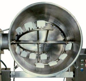 dynamic mixer / batch / for the food industry / horizontal