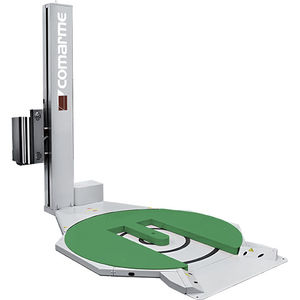 turntable stretch wrapper / automatic / pallet / with E-shaped platform