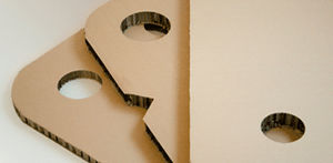 cardboard honeycomb panel