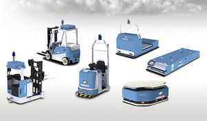 仓库无人搬运车