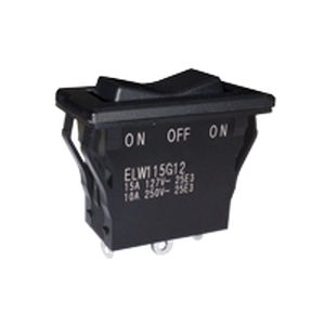 Rocker switch - SLP8A - Nidec Copal Electronics - single-pole / dust ...