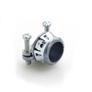 snap-in fitting / straight / zinc