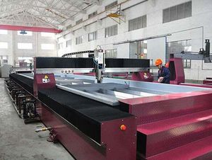 metal cutting machine / for rubber / foam / for marble