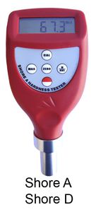 Shore hardness tester