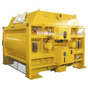 stationary concrete mixer