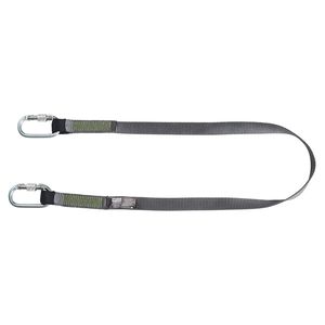 rope fall arrest lanyard / webbing / shock absorbing