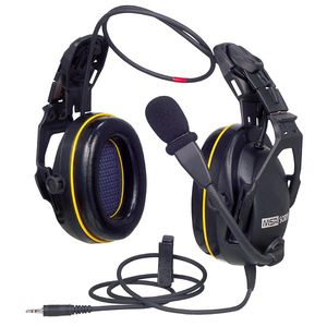 noise-cancelling two-way headset