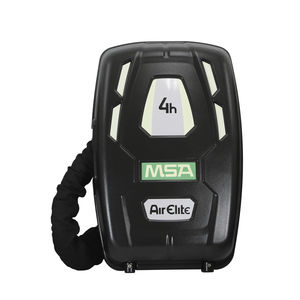 closed-circuit supplied air breathing apparatus / portable