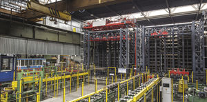 vertical automatic storage system / for billets