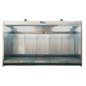 open spray booth 1