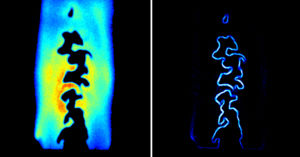 laser-induced fluorescence flow visualization system