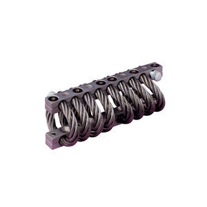 galvanised steel cable clamp