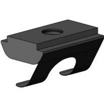 T groove slot nut