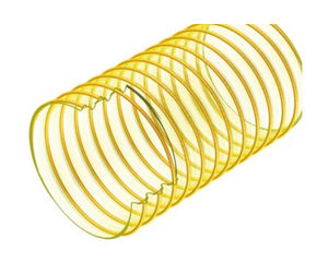 bulk material hose / for pneumatic conveying / food-grade / polyurethane