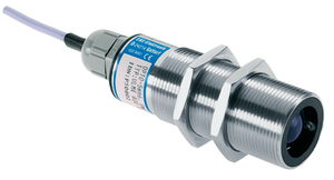 through-beam photoelectric sensor / cylindrical / high-performance