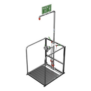 floor-standing safety shower